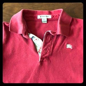 Burberry kids polo shirt
